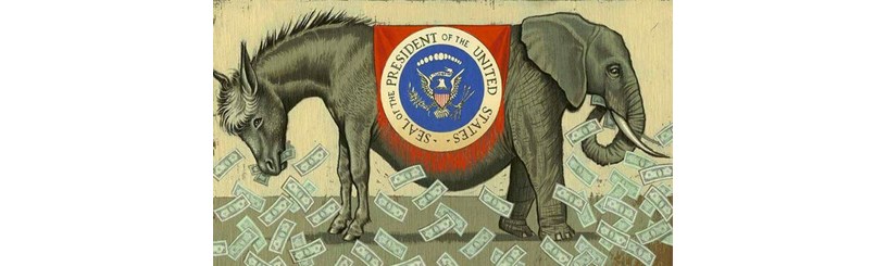 الاغ دموکرات‌ها و فیل جمهوری‌خواهان ازکجا آمده است؟ 